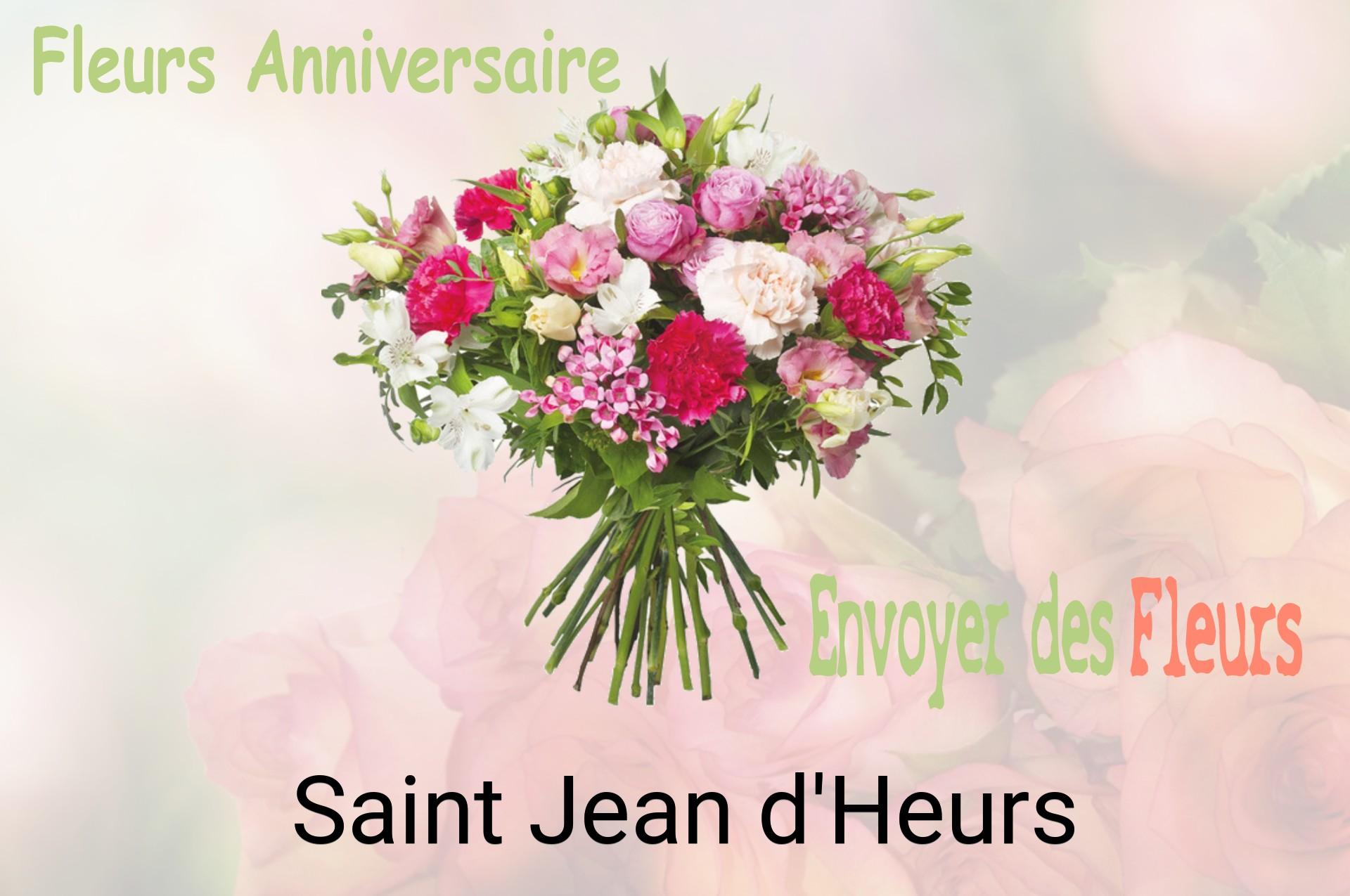 Bouquet de fleurs d’anniversaire livré à Saint-Jean-d'Heurs